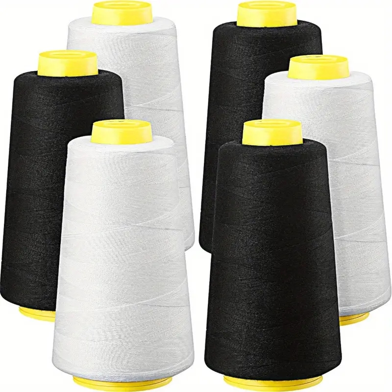 Serger Thread Cone - 3 coni per filo overlock nero