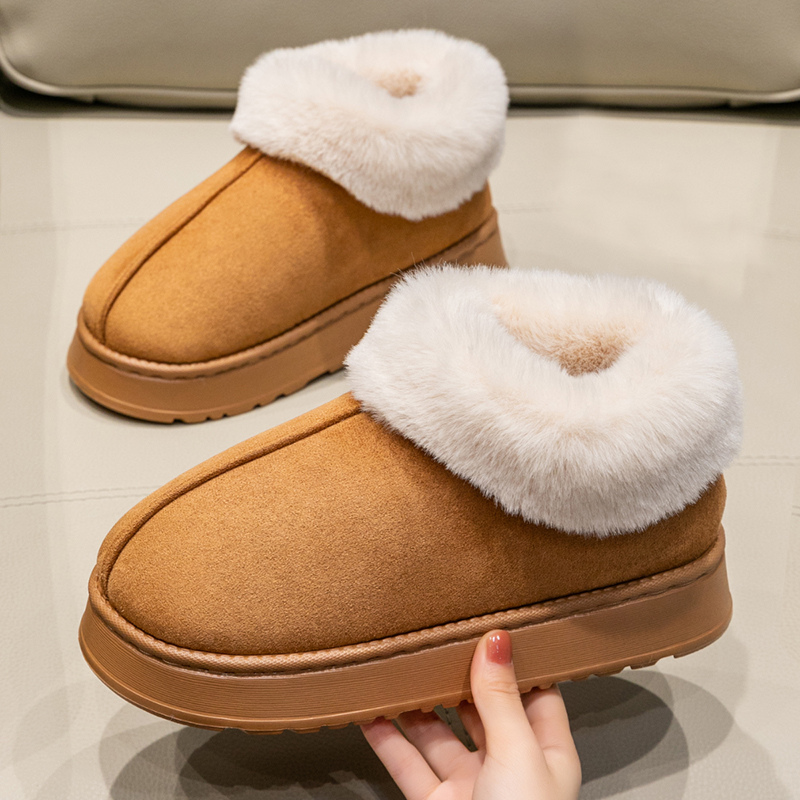 Sewing House - Pantofole da donna in cotone autunno