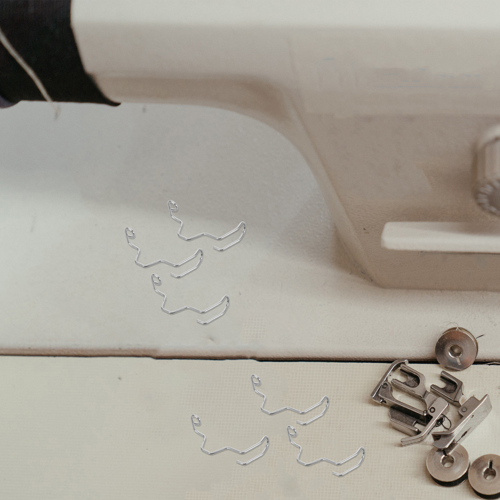 Sewing Machine Needle - 10 Pezzi Protezione Dita in Metallo,