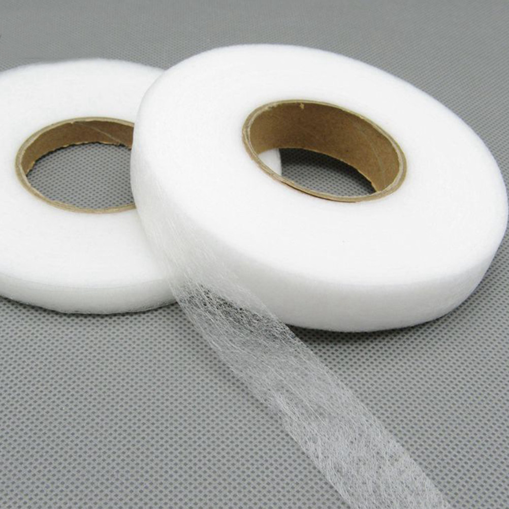 Hem Tape Fusible - 4 Rotoli di Nastro Termoadesivo Bifacciale