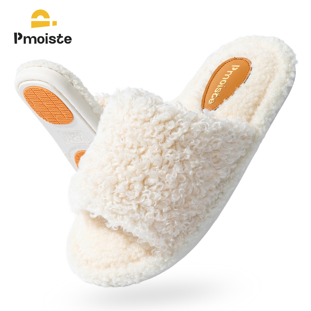 Sewing House - Pmoiste Pantofole da casa in peluche