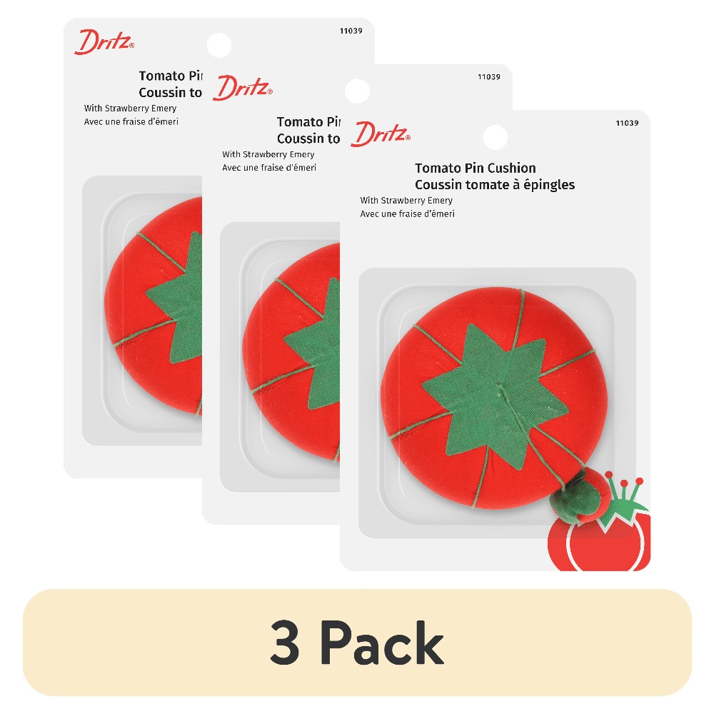 Sewing Pin Cushion - Set di 3 Cuscini Porta Aghi