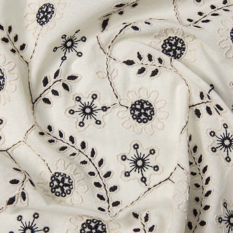 Vintage Sewing Textile - Tessuto vintage in pizzo di cotone
