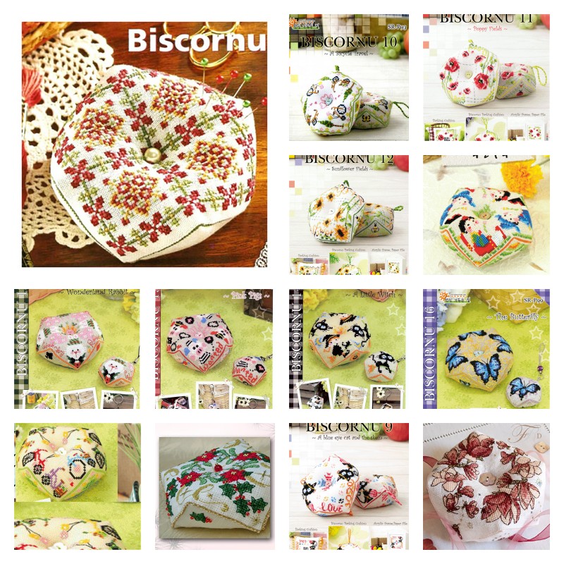 Sewing Pin Cushion - Kit punto croce Stich Pin Cuscino