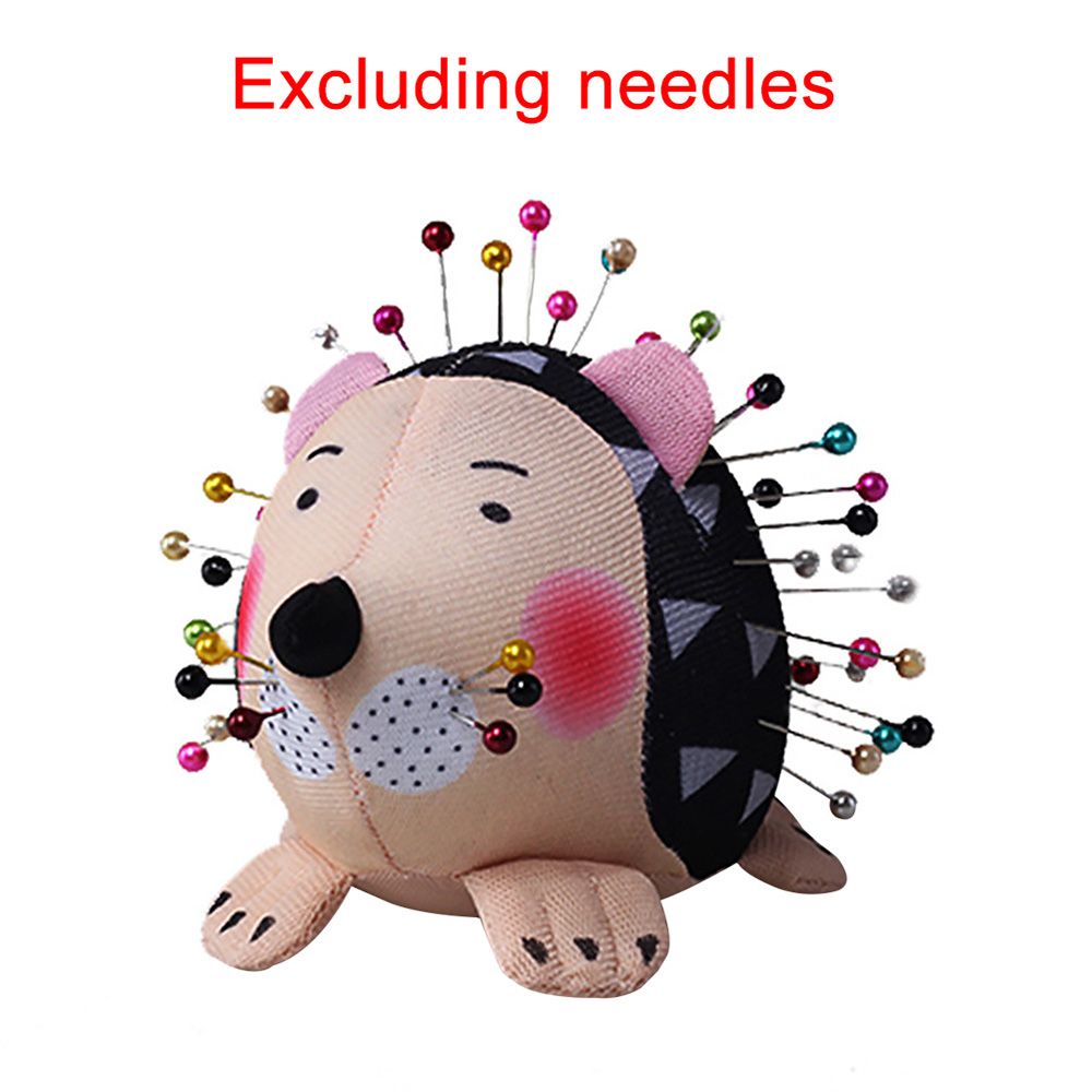 Sewing Pin Cushion - Cartone animato portatile riccio punto croce