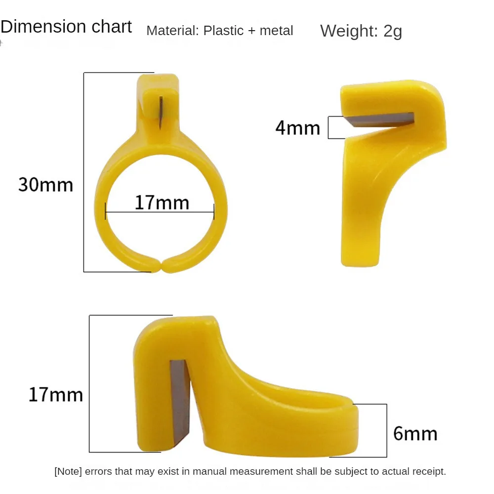 Sewing Thimble Metal - Anello per Dito in Plastica con