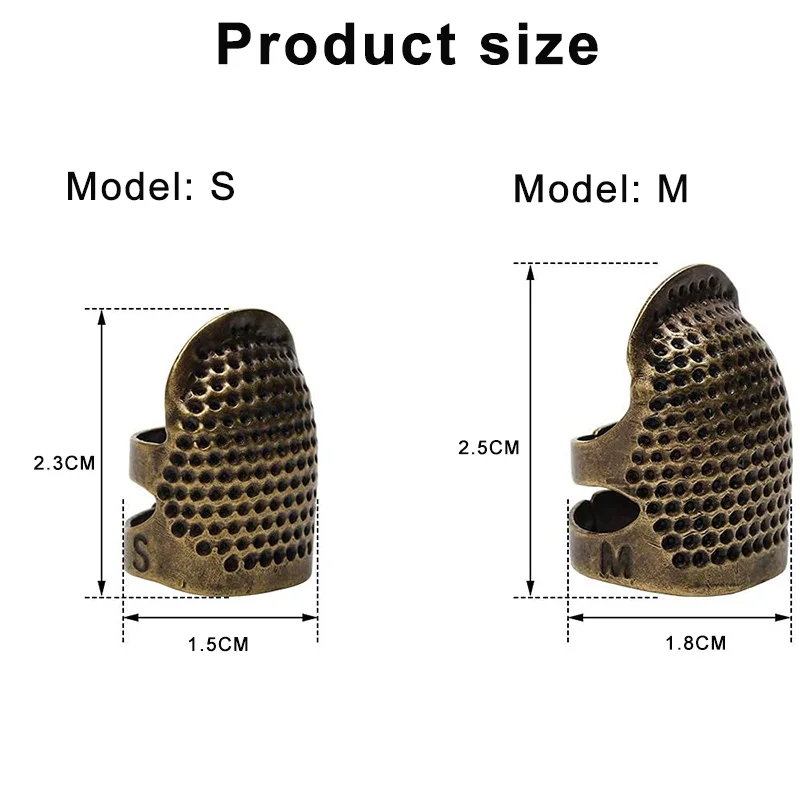 1-3 pz cucito ditale lavoro a  - Sewing Thimble Metal recensione e prezzo