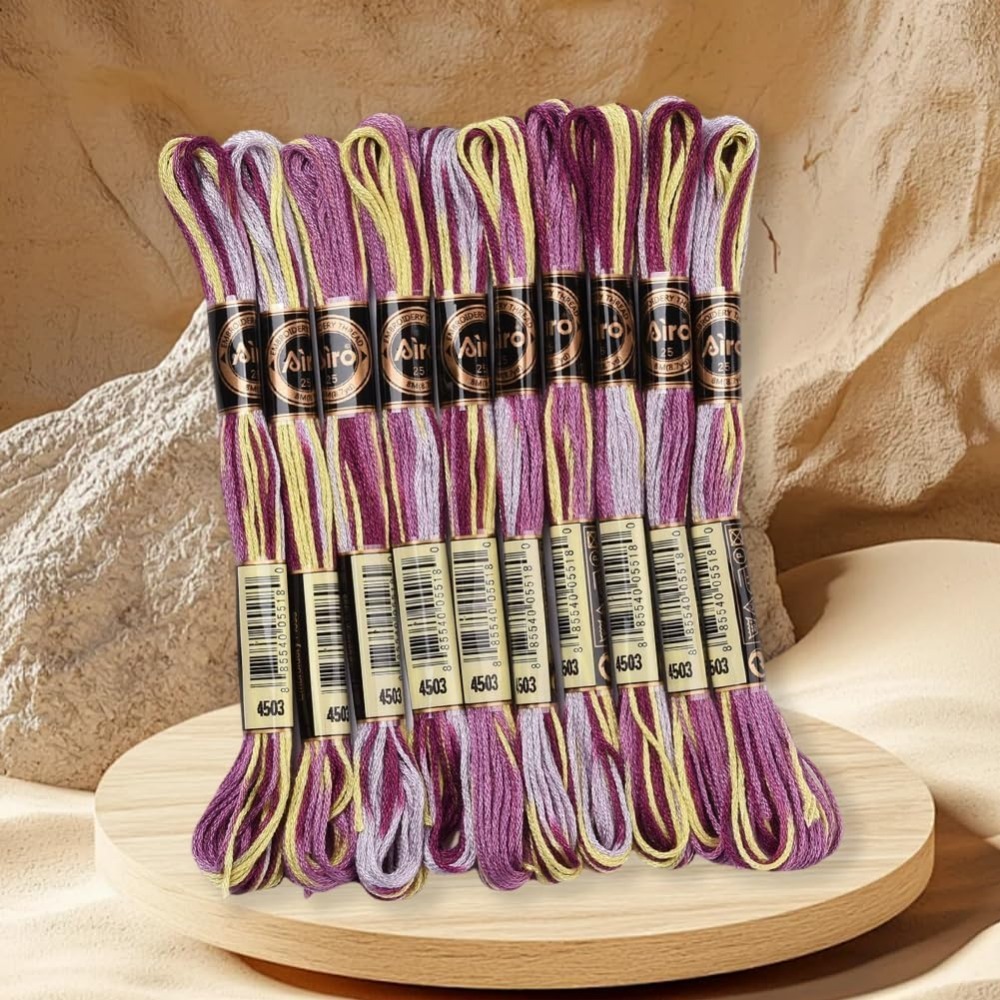 6 fili viola filo da ricamo va - Embroidery Floss Thread recensione e prezzo