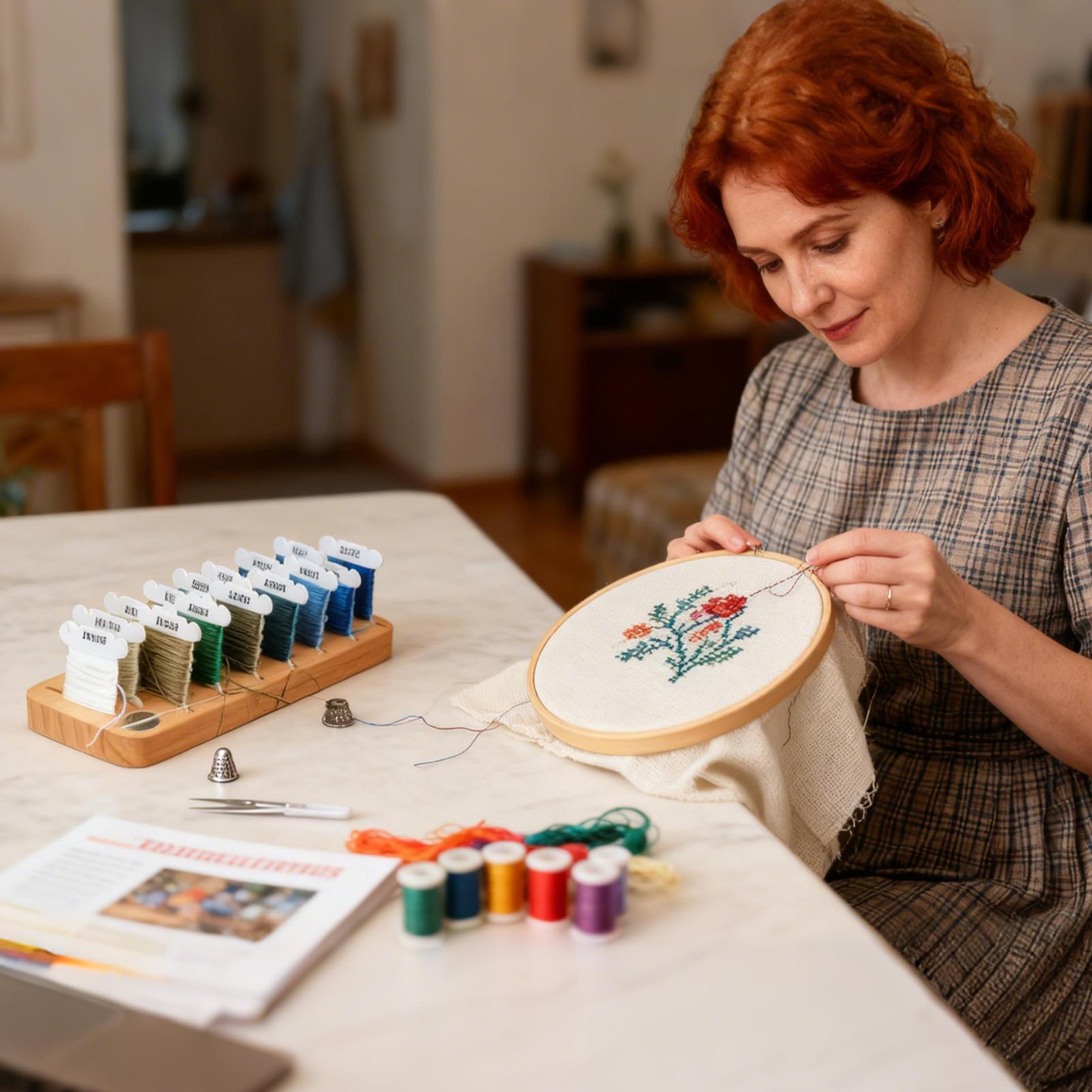 Organizzatore di filo da ricam - Embroidery Floss Thread recensione e prezzo