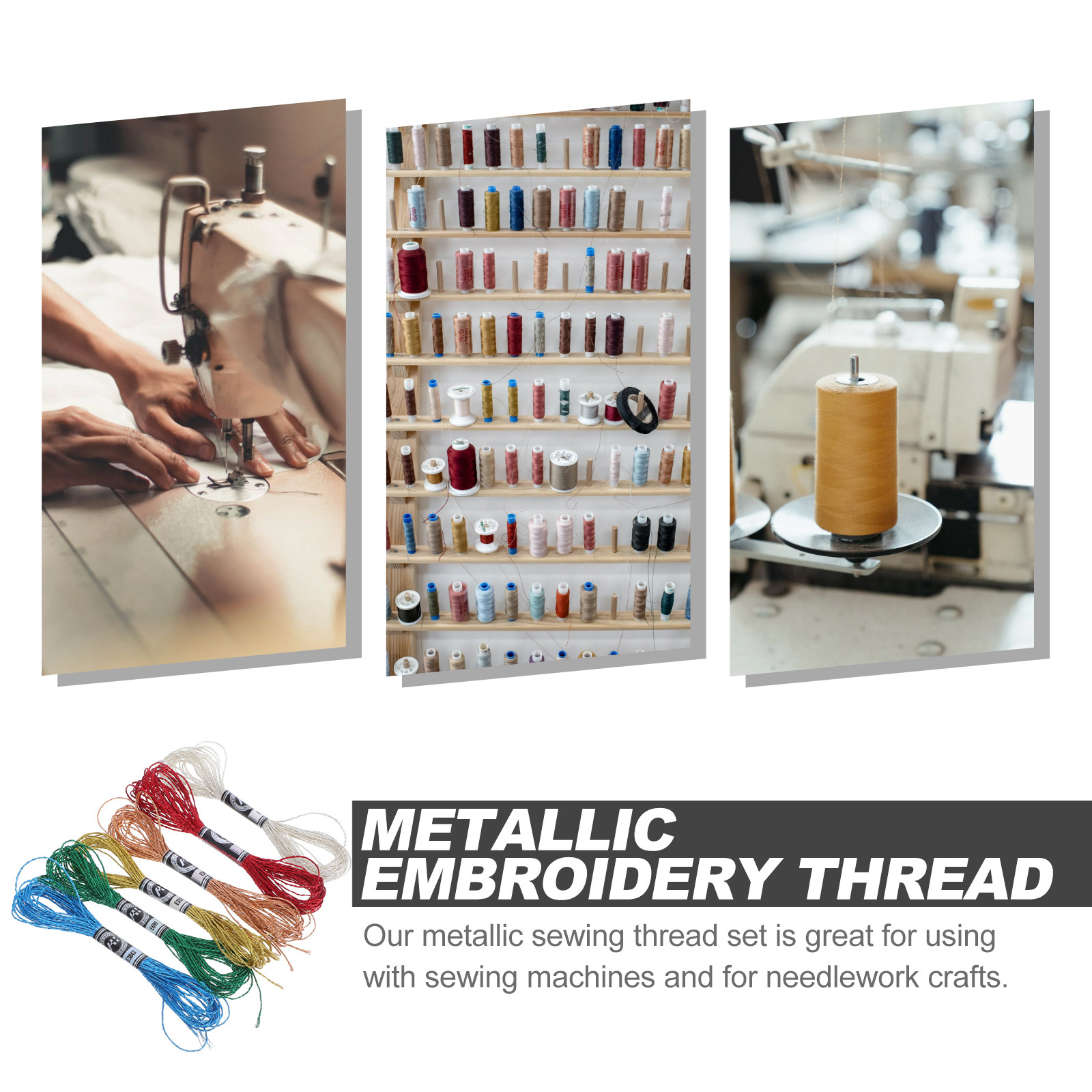 Set di 6 Fili Metallici Scinti - Embroidery Floss Thread recensione e prezzo