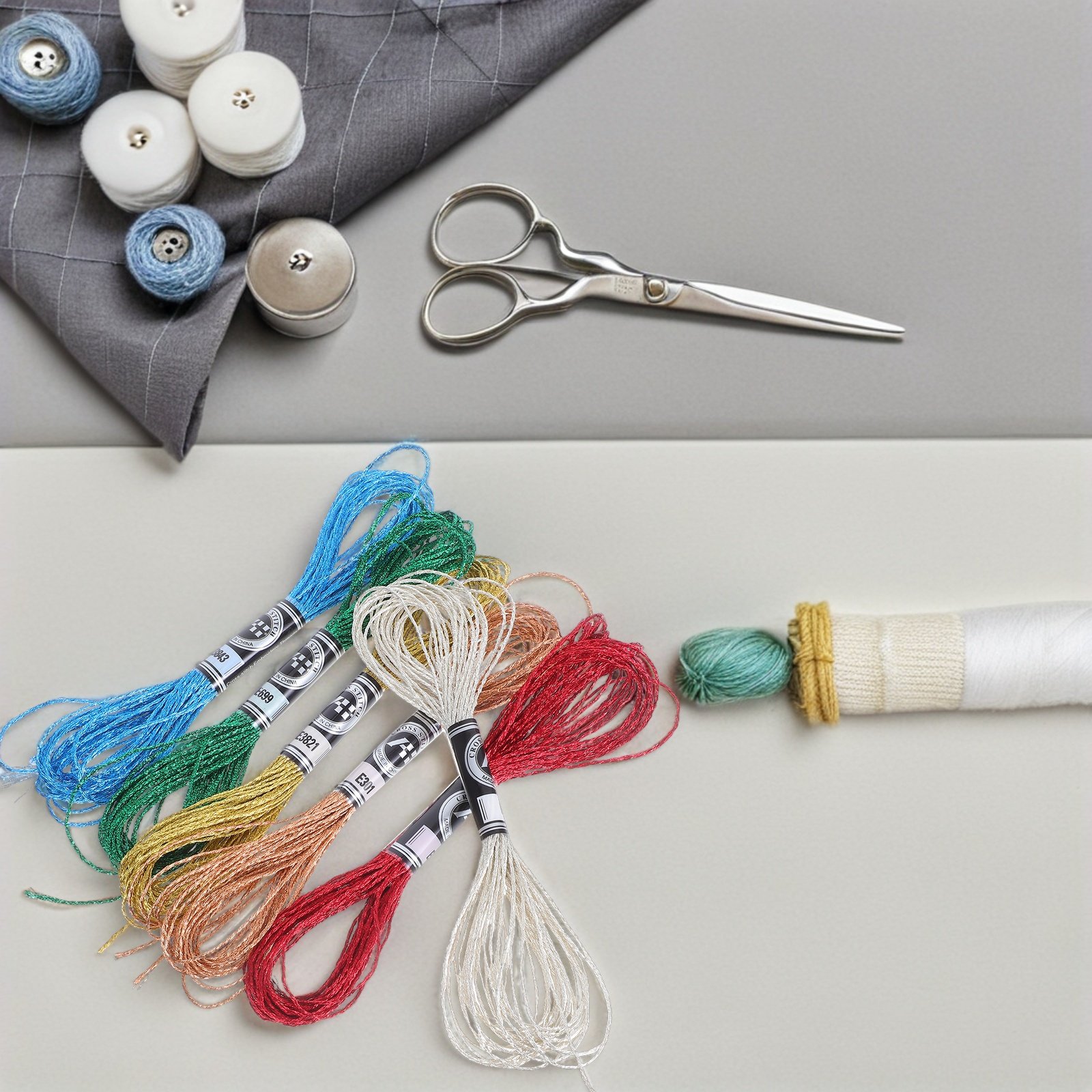 Set di 6 Fili Metallici Scinti - Embroidery Floss Thread recensione e prezzo