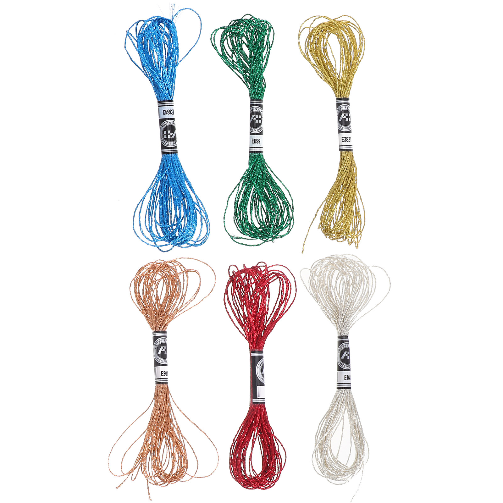 Set di 6 Fili Metallici Scinti - Embroidery Floss Thread recensione e prezzo