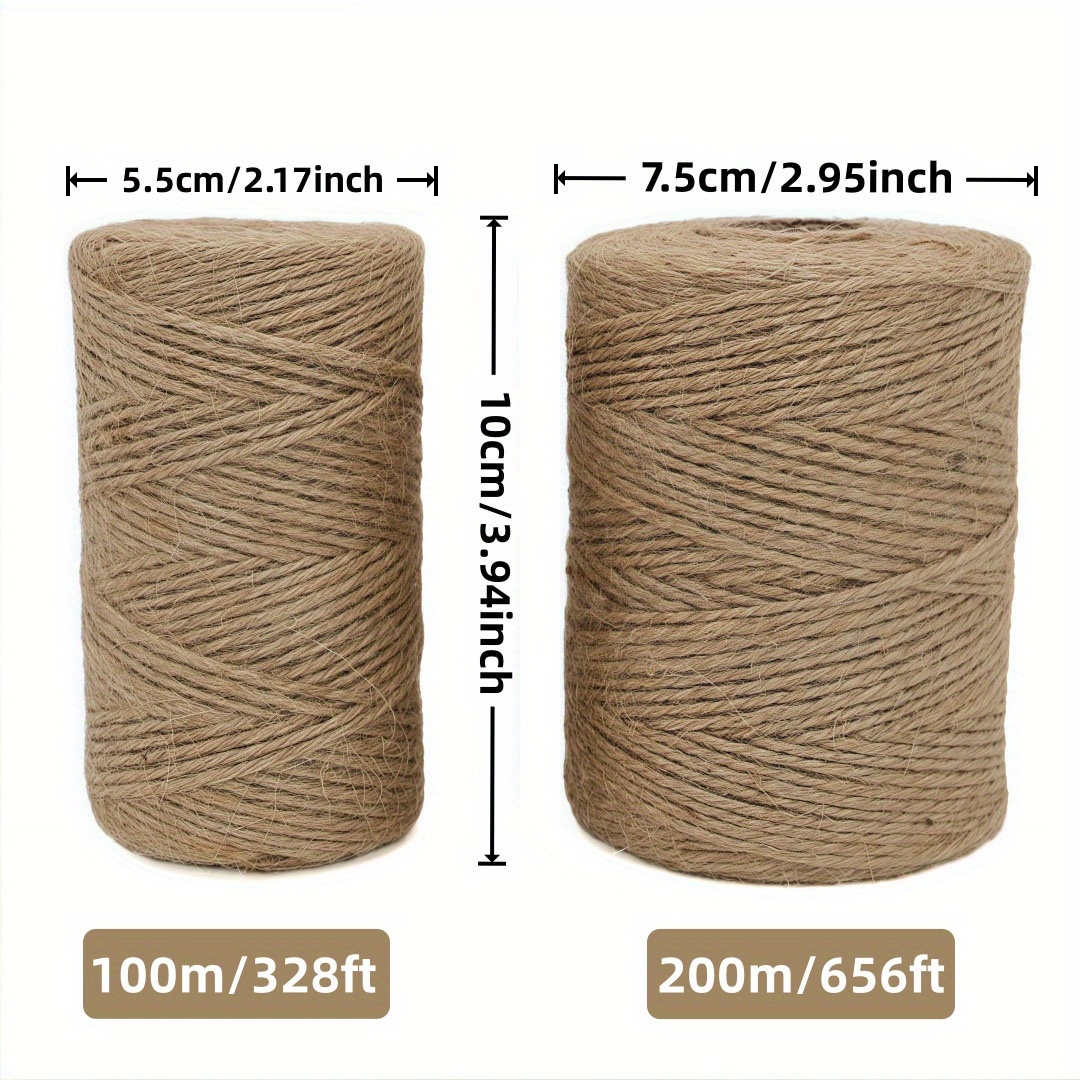 Corda di Iuta Naturale 2/3/4mm - Vintage Sewing Textile recensione e prezzo