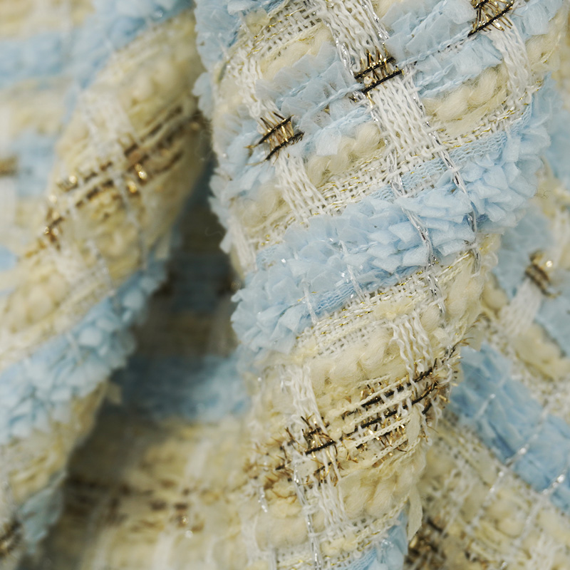 Tessuto Tweed Bouclé a Quadri  - Sewing Tweed Fabric recensione e prezzo