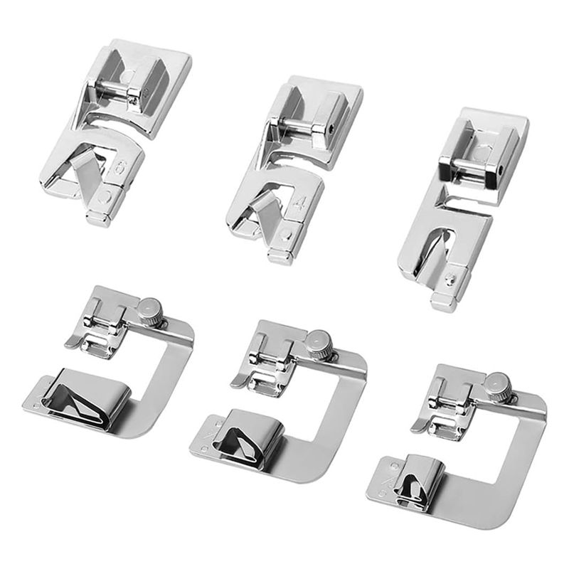 AA63 HOT Kit 6 Piedini Pressor - Rolled Hem Foot recensione e prezzo