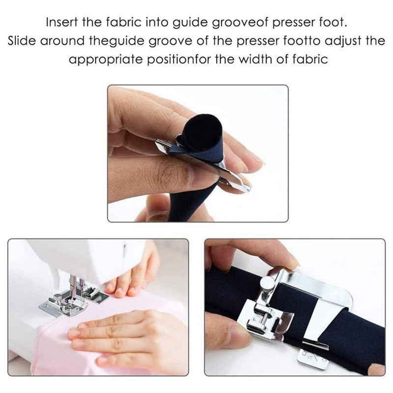 AA63 HOT Kit 6 Piedini Pressor - Rolled Hem Foot recensione e prezzo