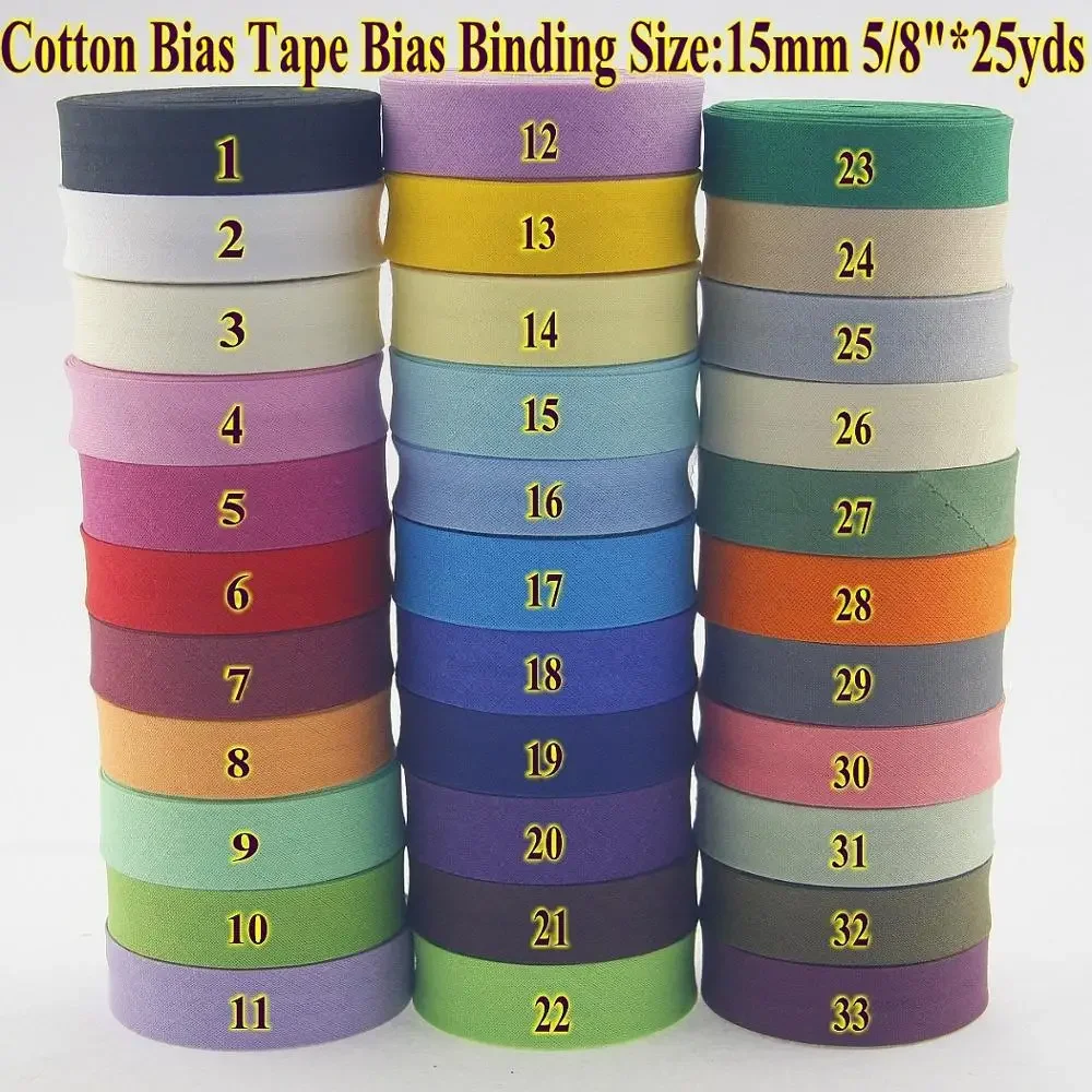 Nastro bias in cotone 100%, di - Binding Tape Bias recensione e prezzo