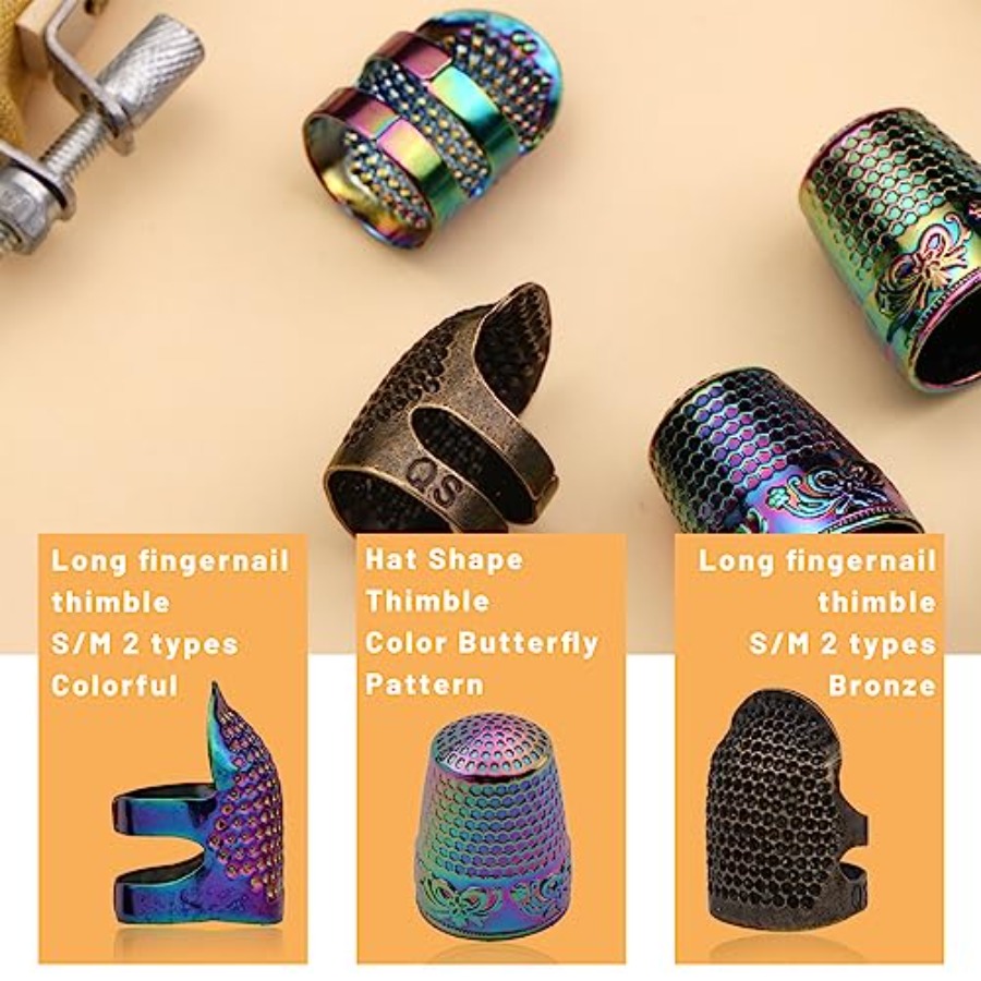 Ditali per Cucito a Mano, Set  - Sewing Thimble Metal recensione e prezzo