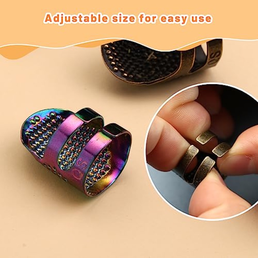Ditali per Cucito a Mano, Set  - Sewing Thimble Metal recensione e prezzo