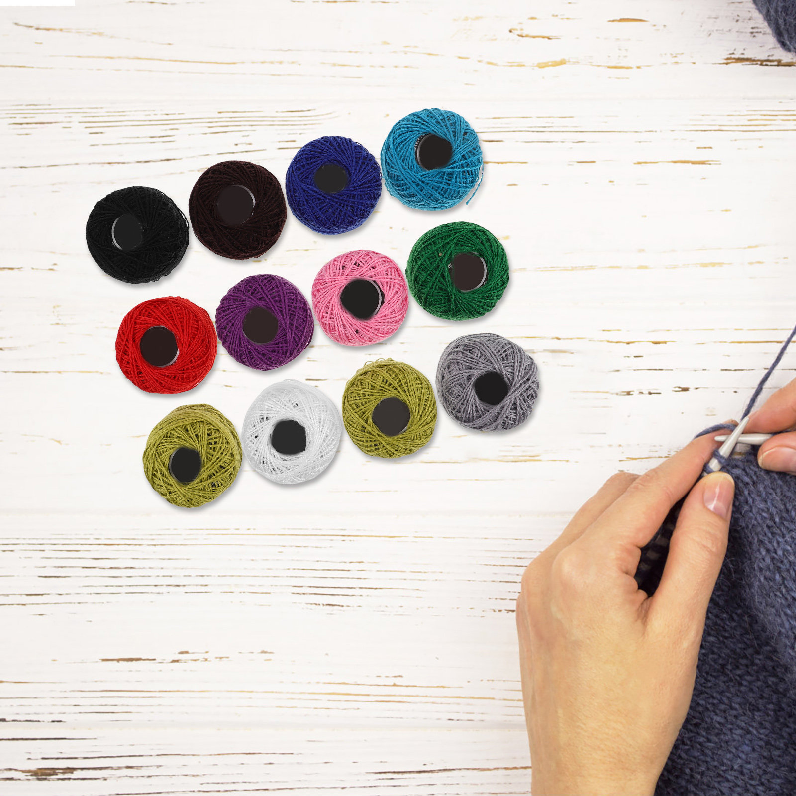 Set di 12 Fili da Ricamo in Co - Embroidery Floss Thread recensione e prezzo