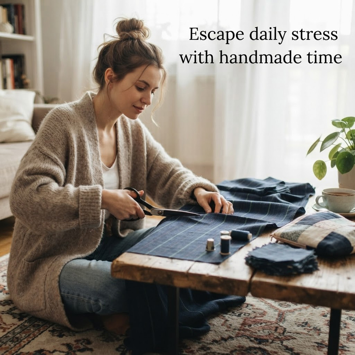 Tessuto vintage in lino e coto - Vintage Sewing Textile recensione e prezzo