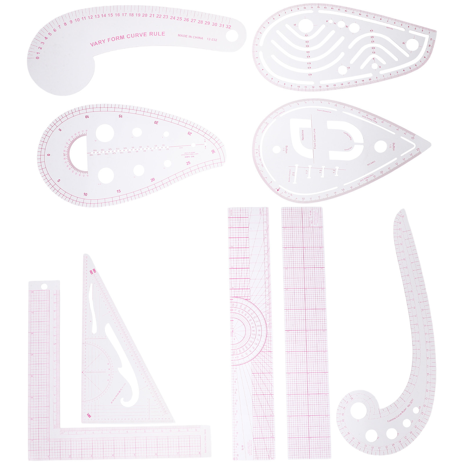 Set di Righelli per Modellisti - Sewing Garments recensione e prezzo